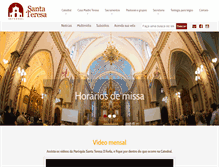 Tablet Screenshot of catedraldecaxias.org.br